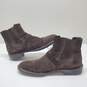 Men's Johnston & Murphy Casual Suede Dark Brown Boots Size 10M image number 1