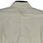 NWT Womens White Spread Collar Long Sleeve Button-Up Shirt Size Small image number 4