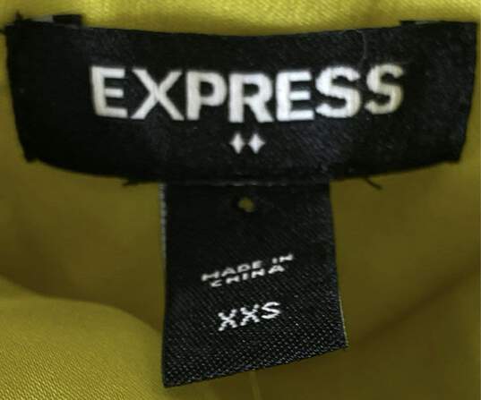 Express Green Casual Dress - Size X X Small image number 4