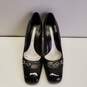 Via Spiga Black Leather Stiletto Pump Heels Shoes Size 8 M image number 6