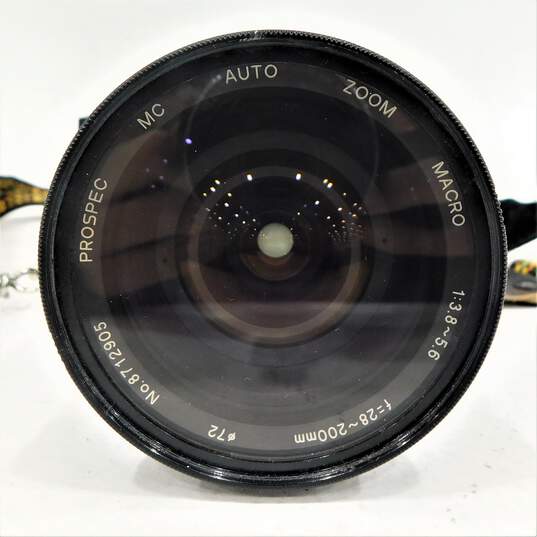 Pentax P3 SLR 35mm Film Camera W/ 28-200mm Lens & Case image number 3