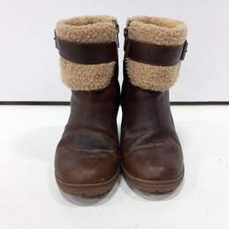 Timberland Glancy Gum Women's Rubber Sole Heel Boots Size 6