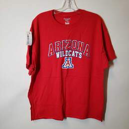 Mens Crew Neck Short Sleeve Arizona Wildcats Pullover T Shirt Size XL