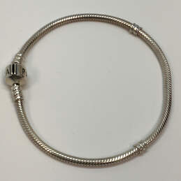 Designer Pandora 925 ALE Sterling Silver Barrel Clasp Charm Bracelet alternative image