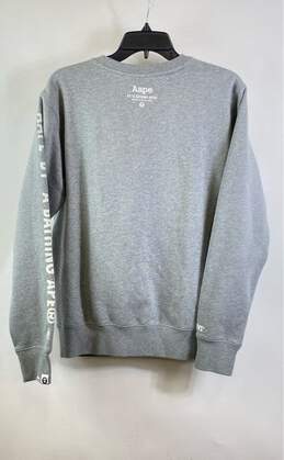 Aape By A Bathing Ape Gray Sweater - Size Large alternative image