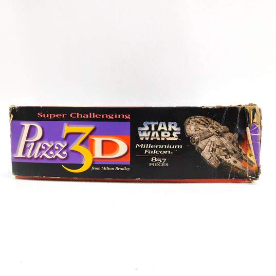 Star Wars Millennium Falcon Puzz 3D Super Challenging Puzzle IOB image number 10