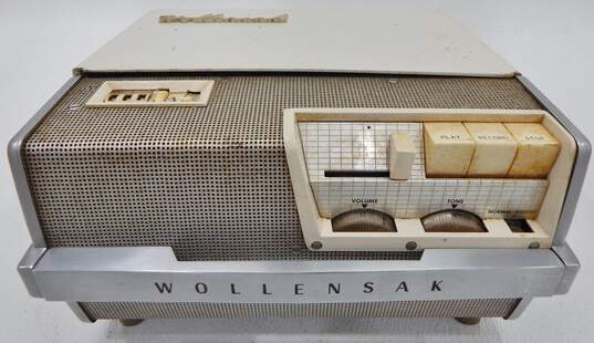 VNTG Wollensak Brand T-1515 Model Stereo-Tape/Reel-To-Reel Magnetic Recorder w/ Microphone image number 2