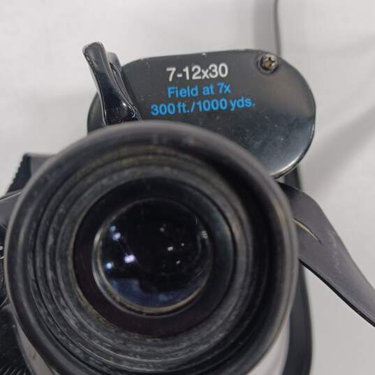 Vintage Bushnell Zoom 7-12x30 Black Binoculars image number 4