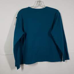 Womens Regular Fit Long Sleeve Round Neck Pullover T-Shirt Size XL alternative image