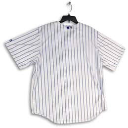 NWT Majestic Mens White Chicago Cubs Short Sleeve Button-Front Jersey Size XL alternative image
