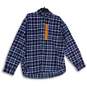 NWT JACHS Mens Multicolor Plaid Spread Collar Long Sleeve Button-Up Shirt Sz XXL image number 1