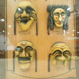 The Mask Play of Hahoe Byeolsin Exorcism Korean Wall Art alternative image