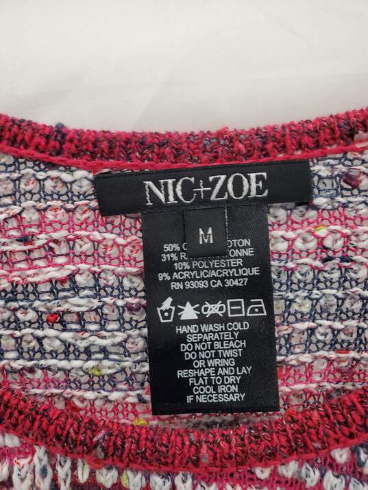 Women's Nic + Zoe Boulder Sweater Size-M Used image number 3