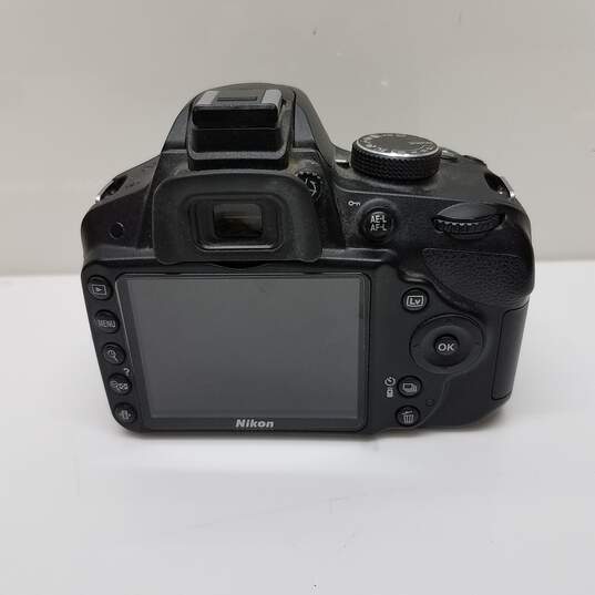 Nikon D3200 24.2 MP Digital SLR Camera Black Body Only image number 2