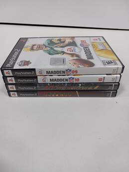 4pc Lot of Assorted Sony PlayStation 2 Video Games