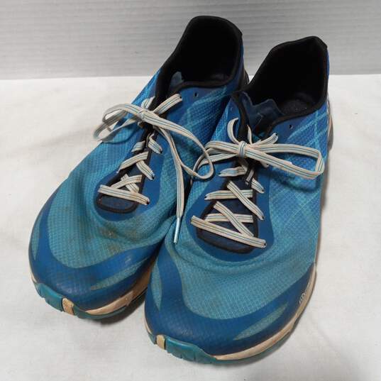 Mens Bare Access Flex J09661 Blue Lace Up Low Top Running Shoes Size 10 image number 1