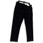 NWT Mens Black Dark Wash Pockets Stretch Denim Straight Jeans Size 35/30 image number 2