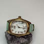Designer Invicta 26104 Gold-Tone Green Adjustable Strap Analog Wristwatch image number 1