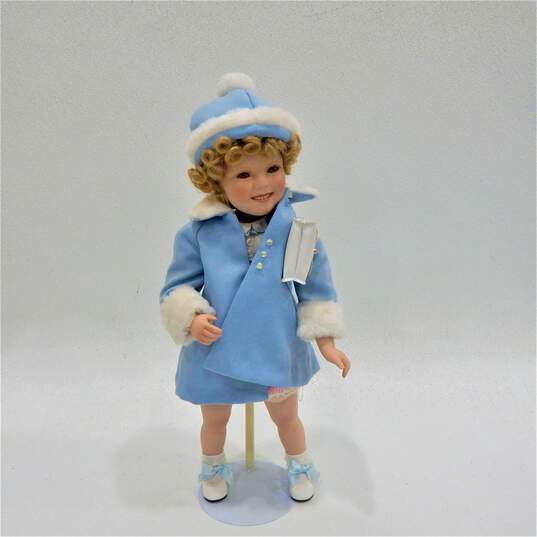 Danbury Mint Shirley Temple Sunday Best Doll IOB image number 1