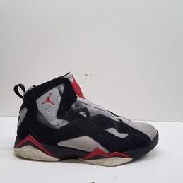 Nike Air Jordan True Flight Black, Varsity Red, Wolf Grey Sneakers 342964-060 Size 12