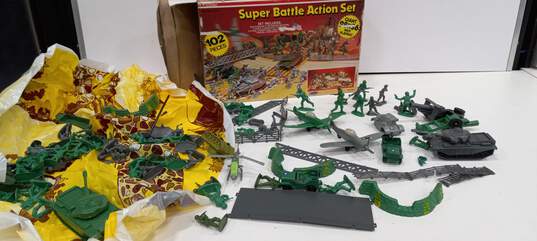 Supper Battle Action Set Play Soldiers Kit image number 2