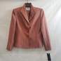 Le Suit Women Pink Marled Blazer Sz 8P NWT image number 1