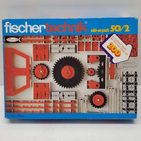 Fischer Technik Add-On Pack 50/2 Building Toys IOB image number 1