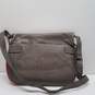 Juicy Couture Olive Green Leather Fold Over Flap Zip Medium Shoulder Crossbody Bag image number 2