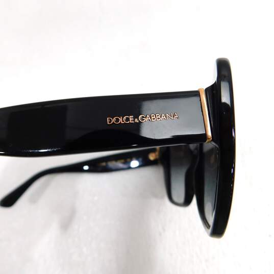 Dolce & Gabbana DG4348 501 8G Black Grey Gradient Women's Sunglasses with Case & COA image number 8