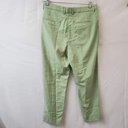 Scotch & Soda Pleated Lime Green Polyester Pants Women's W31/L32 alternative image
