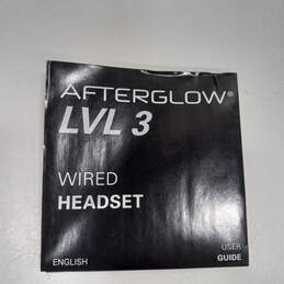Afterglow Lvl 3. Xbox One Wired Headset New In Open Box alternative image
