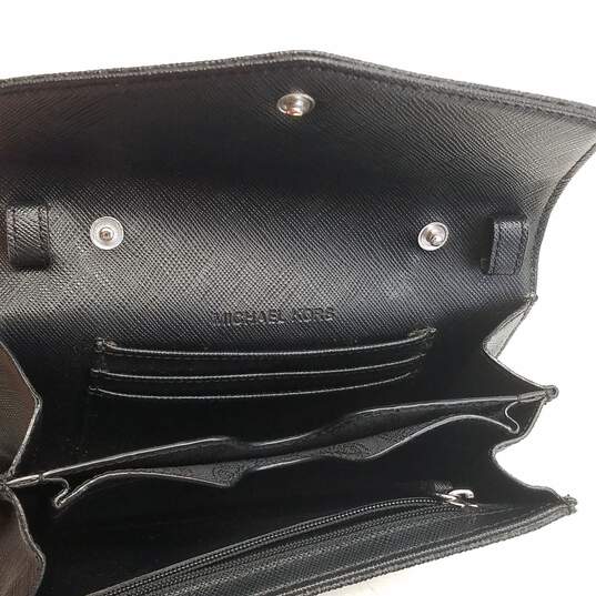 Michael Kors Black Leather Wallet image number 7