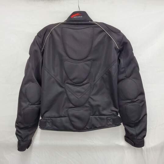 Gericke WM's Padded Black Motorcycle Jacket Size SM image number 2
