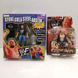 Lot of Stone Cold Steve Austin Action Figures (Original Packaging)