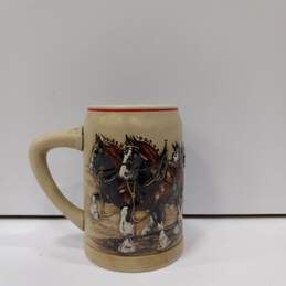 Anheuser Busch Beer Stein Clydesdale Horse Carriage