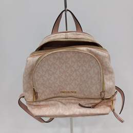 Michael Kors Pink Rhea Backpack