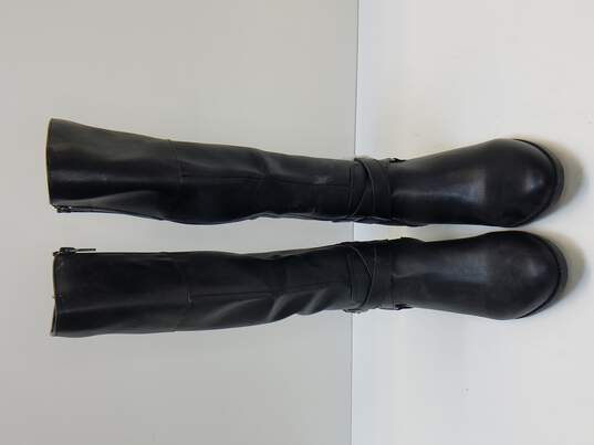A.n.a Torrance Women's Knee High Black Riding Boots Size 8.5M image number 6