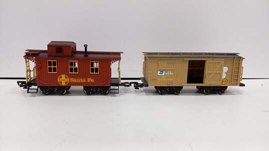 New Bright Gold Rush Express Train Set IOB image number 4