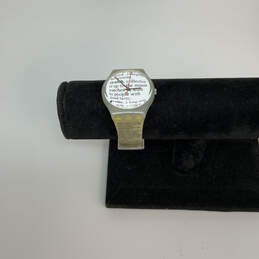 Designer Swatch GK338 Adjustable Strap Round Dial Analog Wristwatch