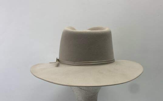 Stetson Beige Fur Felt Western Hat 5X Size 56 7 image number 3