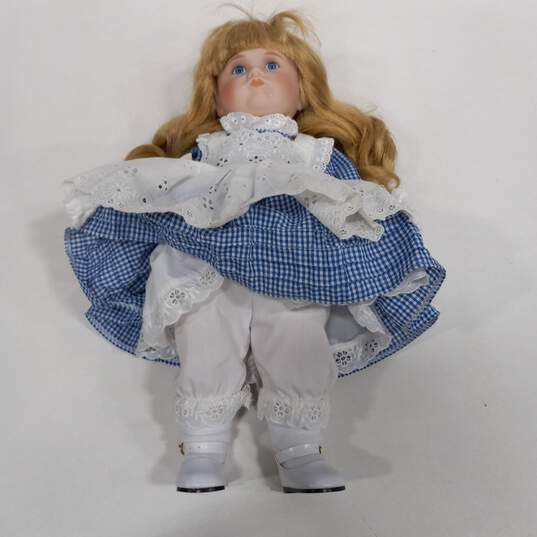 Global Art Victorian Ashlea Originals Porcelain Doll IOB image number 5