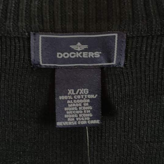 Dockers Men's Black Sweater XL NWT image number 3