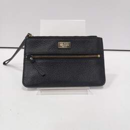Kate Spade Women's Black Leather Wristlet Wallet