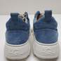 AGL Women's Venus Chunky Suede Elastic Drawstring Sneakers Blue Size 38 image number 4