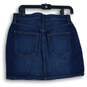 GAP Womens Blue 5-Pocket Design Flat Front Mini Skirt Size 29 image number 2