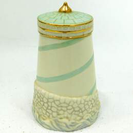 2002 Lenox Lighthouse Seaside Spice Jar Fine Ivory China Mustard alternative image