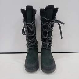 Pendleton Women's PWF19E01-001-9 Black Suede Tall Boots Size 9