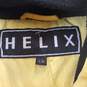 Helix Women Yellow Color Block Jacket L image number 4