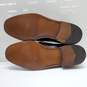 MEN'S CAPORICCI BROWN LEATHER DERBY LOAFERS SIZE 10.5 image number 5