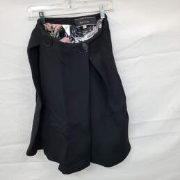 Wm Paul Smith Black A-Line Skirt Sz 40